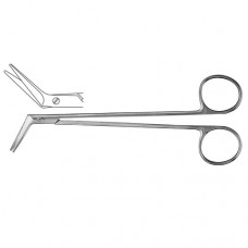 DeBakey Vascular Scissor Angled 45° Stainless Steel, 16.5 cm - 6 1/2"